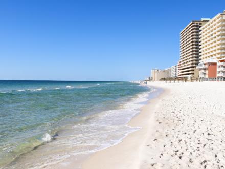 Beachfront condos on the Alabama Gulf Coast