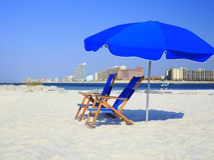 Orange Beach Alabama beach chairs