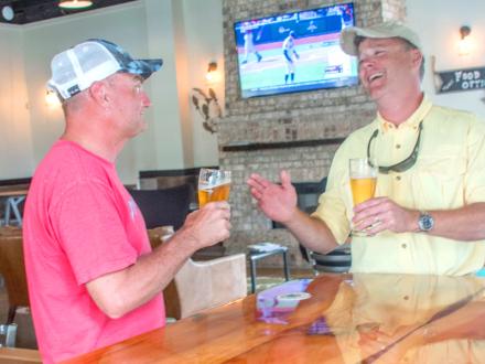 Men at Big Beach Brewing Co.