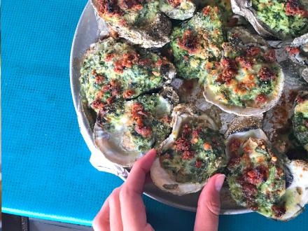 Gulf Oysters at The Steamer
