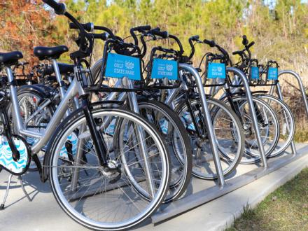 Free bike rentals at Gulf State Park