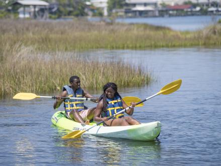 Kayaking in Orange Beach