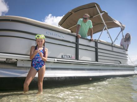 Boating in Orange Beach