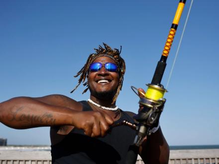 Fishing on Gulf State Park Pier