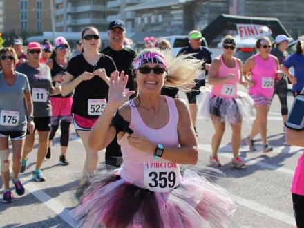 I Pink I Can Breast Cancer Run