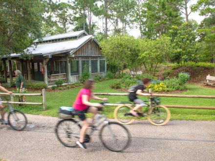 Biking Gulf State Park
