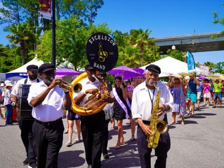 Excelsior Band at Zydeco Fest