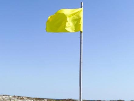 Yellow Beach Flag Gulf Shores