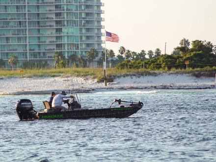 Fishing at The Pass in Orange Beach