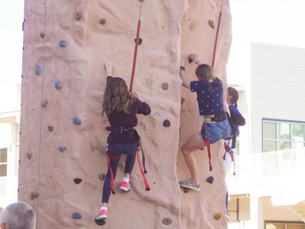 Rock Climbing The Wharf