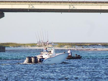 Orange Beach Fishing at The Pass