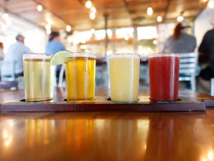 Big Beach Brewing Flight