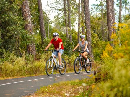 Biking Gulf State Park