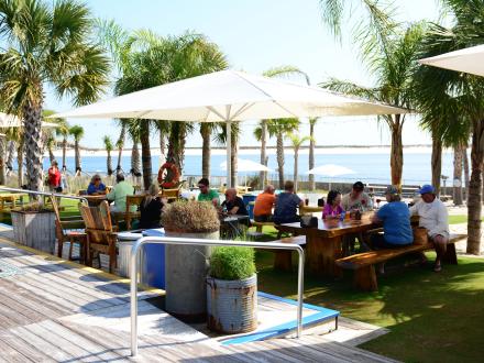 The Gulf Gulf front restaurant in Orange Beach