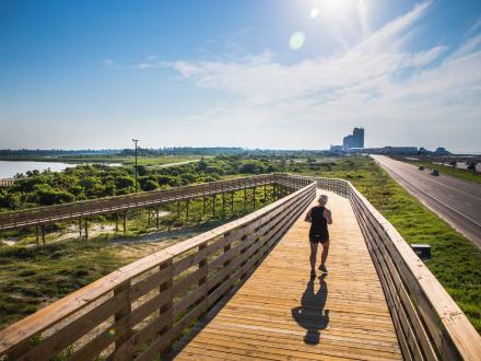 Running Gulf State Park