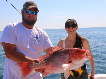 Red Snapper Fishing Charter Orange Beach