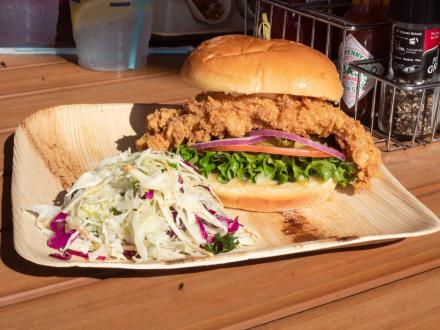 Coastal Orange Beach Chicken Sandwich