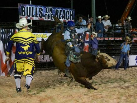 Flora-Bama Bulls on the Beach rodeo