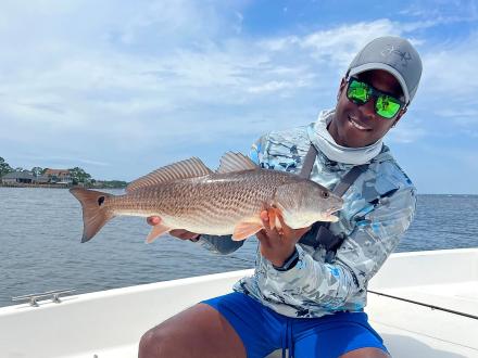 Redfish Inshore Fishing in Orange Beach