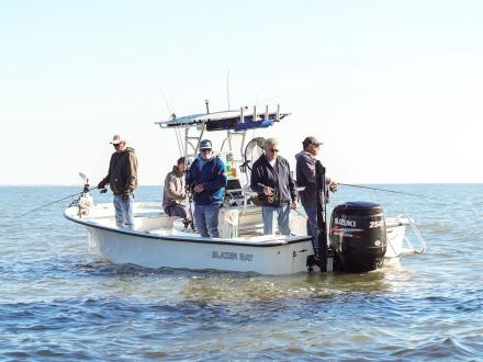 Offshore winter fishing in Gulf Shores