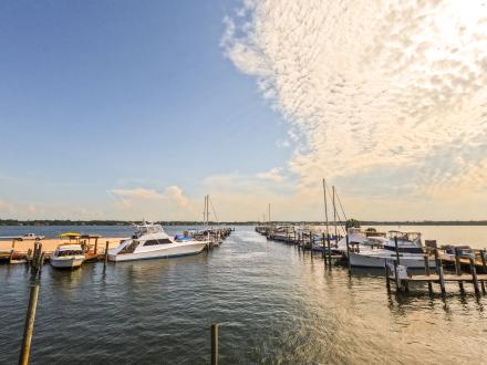 Sunrise at Bear Point Harbor in Orange Beach