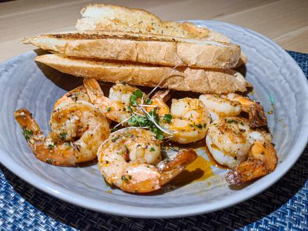 Shrimp from Perch at the Lodge at Gulf State Park