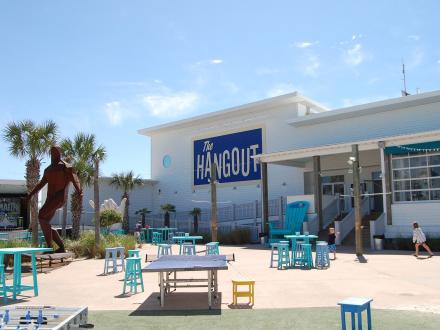 The Hangout family-friendly, beachfront restaurant in Gulf Shores