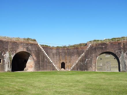 Historic Fort Morgan site in Fort Morgan