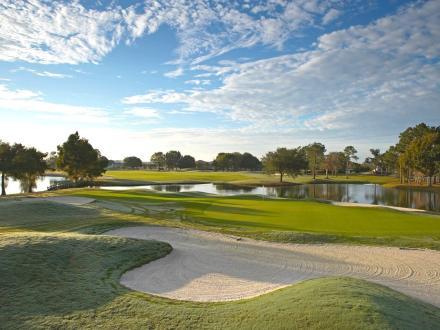 Scenic view of the gorgeous greens at Cotton Creek golf in Gufl Shores