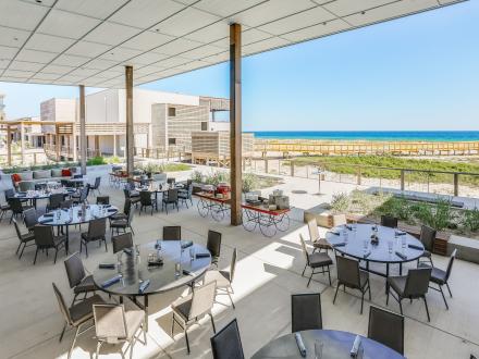 Beachfront meeting space at The Lodge Resort in Gulf Shores