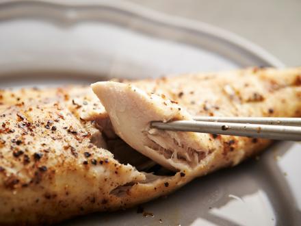 Freshly grilled mackerel