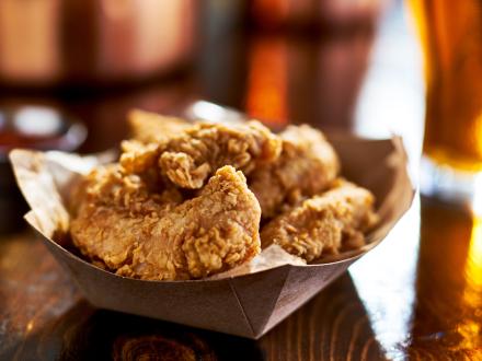 Basket of chicken tenders