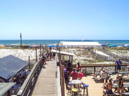 Flora-Bama beachfront bar in Orange Beach