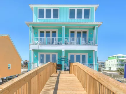 Wits End beachfront vacation rental in Gulf Shores