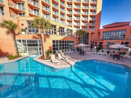 Outdoor pool at Perdido Beach Resort in Orange Beach