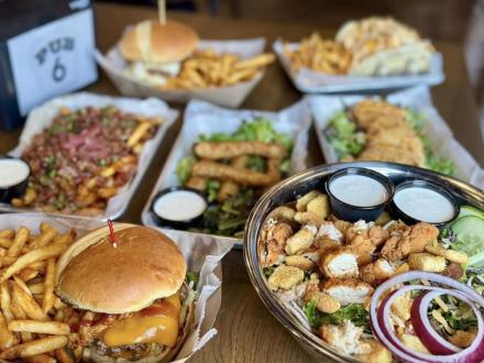 food at Pub 6 sports bar in Gulf Shores