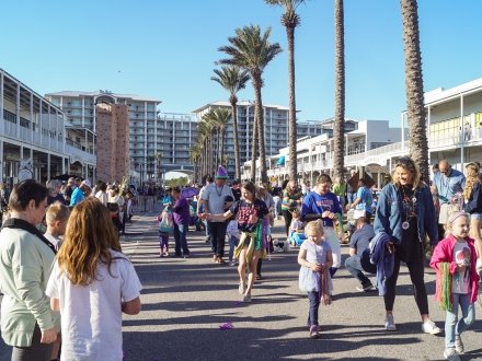 MoonPies on Main family-friendly Mardi Gras event at The Wharf in Orange Beach