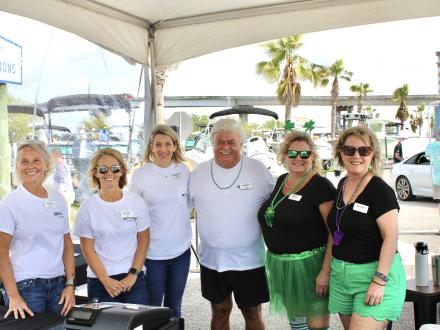 Attendees at the Wharf Boat & Yacht Show in Orange Beach