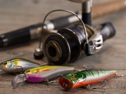 fly fishing rod and tackle