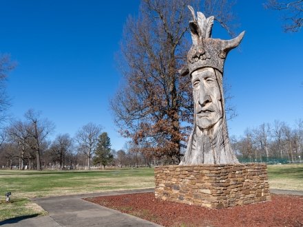Historical statue Paducah, Kentucky