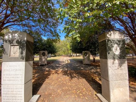 Civil rights statues in Birmingham, Alabama