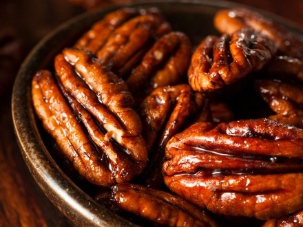 Candied pecans