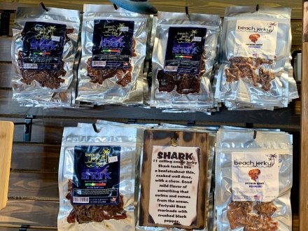 Unique jerky at Beach Jerky Gulf Shores