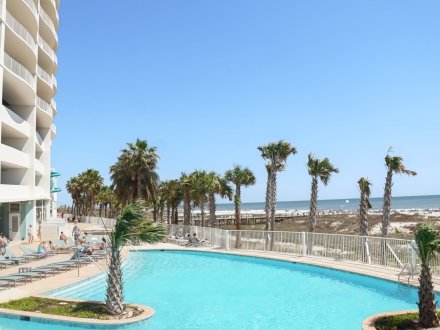 View from a condo on Alabama's Beaches