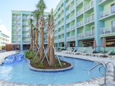 Beautiful view of the pool at Hilton Garden Inn Orange Beach