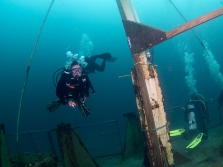 The LuLu best dive site in Gulf Shores