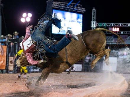 Flora-Bama's Bulls on the Beach rodeo in Orange Beach