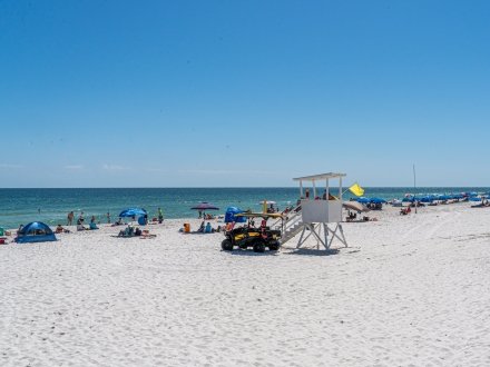 Gulf State Park Beach in Gulf Shores, Alabama