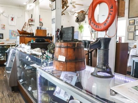Artifacts at the Orange Beach History Museum