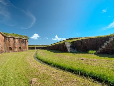Historic Fort Morgan history attraction in Gulf Shores